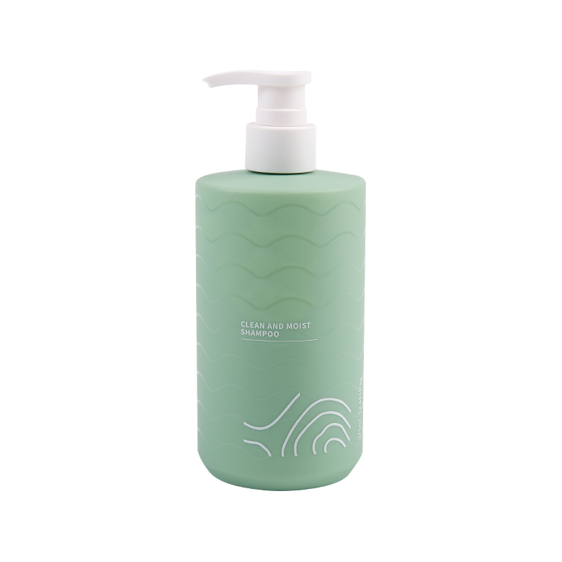 Green plastic Press Shampoo utrem